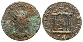 Volusian (251-253). Seleucis and Pieria, Antioch. Æ (30mm, 17.20g, 12h). R/ Temple. Fine - Good Fine