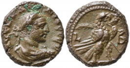 Claudius II (268-270). Egypt, Alexandria. BI Tetradrachm (22mm, 9.32g), year 2 - R/ Eagle. Near VF