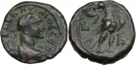 Claudius II (268-270). Egypt, Alexandria. BI Tetradrachm (22mm, 10.40g), year 2 - R/ Eagle. Good Fine