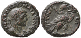 Aurelian (270-275). Egypt, Alexandria. BI Tetradrachm (19mm, 7.24g), year 6 - R/ Eagle. Near VF