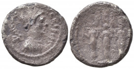Roman Imperatorial, P. Accoleius Lariscolus, Rome, 41 BC. AR Denarius (19.5mm, 3.66g). Fine