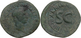 Augustus (27 BC-AD 14). Æ As (30.5mm, 11.30g). Rome. Fine