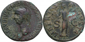 Claudius (41-54). Æ As (29mm, 10.90g). Rome - R/ Libertas. Good Fine