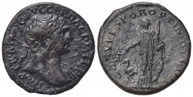 Trajan (98-117). AR Denarius (18mm, 2.84g). Rome - R/ Arabia. Good Fine