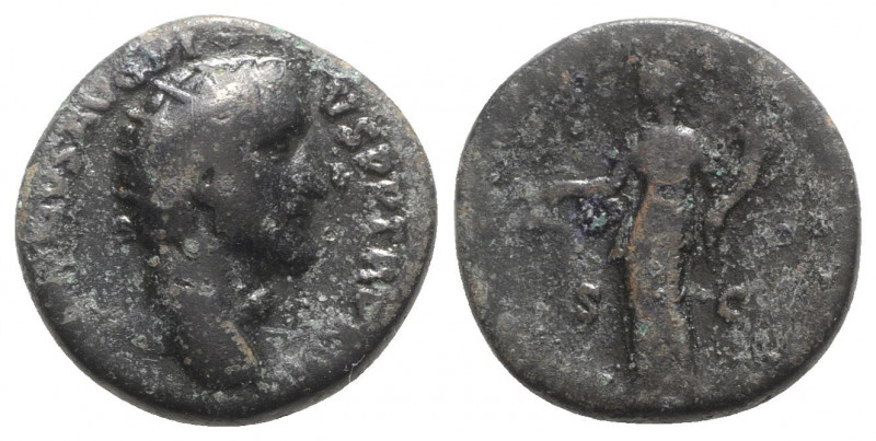 Antoninus Pius (138-161). Æ Dupondius (26mm, 12.14g, 6h). Rome - R/ Aequitas. Fi...