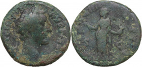 Antoninus Pius (138-161). Æ As (25mm, 9.60g). Rome - R/ Libertas. Fine