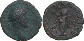 Antoninus Pius (138-161). Æ As (27mm, 9.20g). Rome - R/ Pietas. Fine