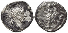 Marcus Aurelius (161-180). AR Denarius (19mm, 2.97g). Rome - R/ Felicitas. Fine