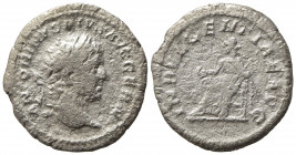 Caracalla (198-217). AR Denarius (19mm, 2.69g). Rome - R/ Indulgentia. Fine