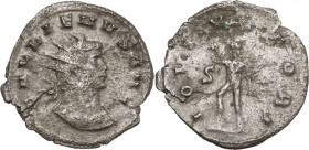 Gallienus (253-268). Antoninianus (22mm, 2.00g). Rome - R/ Jupiter. Good Fine