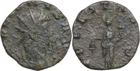 Gallienus (253-268). Antoninianus (16.5mm, 1.70g). Rome - R/ Uberitas. Good Fine - near VF