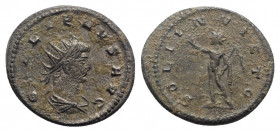 Gallienus (253-268). Antoninianus (21mm, 4.07g, 4h). Antioch - R/ Sol. Roughness, near VF