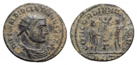 Diocletian (284-305). Radiate (20mm, 2.98g, 12h). Antioch. Good Fine - near VF