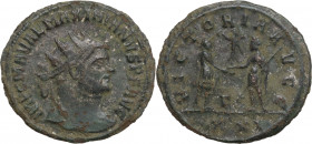 Maximianus (286-305). Antoninianus (24mm, 3.70g). Siscia. Good Fine - near VF