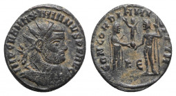 Maximianus (286-305). Radiate (20mm, 3.08g, 12h). Cyzicus. Near VF