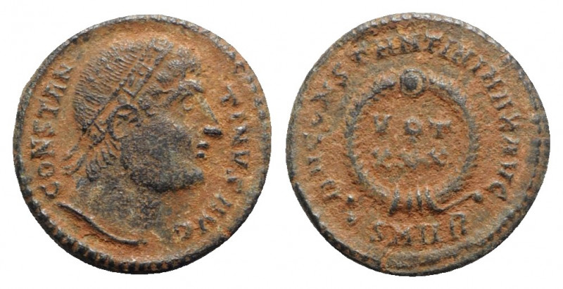 Constantine I (307/310-337). Æ Follis (19mm, 3.27g, 12h). Heraclea. Good Fine - ...