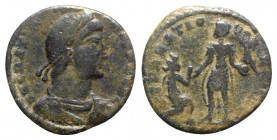 Magnus Maximus (383-388). Æ (23mm, 4.20g, 6h). Fine - Good Fine