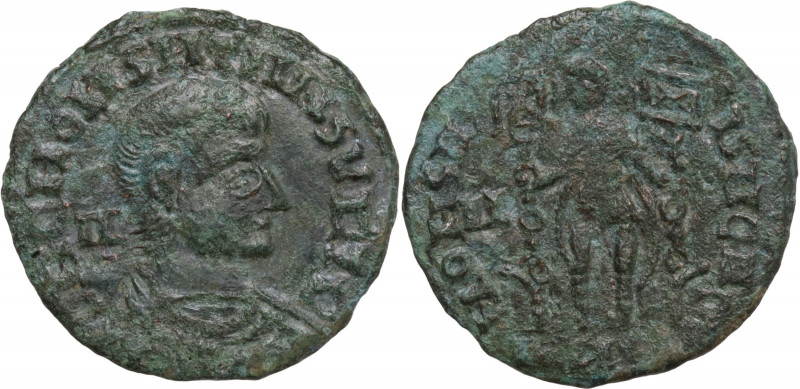 Barbarous Follis, imitating Constantius II or Constantius Gallus. Æ (20.5mm, 2.8...