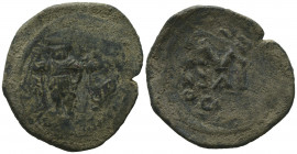 Heraclius (610-641). Æ 40 Nummi (34.5mm, 11.00g). Constantinople. Good Fine