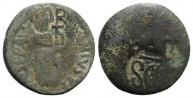Heraclius (610-641). Æ 40 Nummi (30mm, 12.65g). Syracuse. Near VF