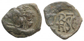 Heraclius (610-641). Æ 40 Nummi (25mm, 4.00g). Syracuse. VF