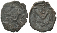 Constans II (641-668). Æ 40 Nummi (23mm, 4.16g). Syracuse. Good Fine