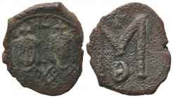 Michael II and Theophilus (820-829). Æ 40 Nummi (20mm, 3.22g). Syracuse. Fine