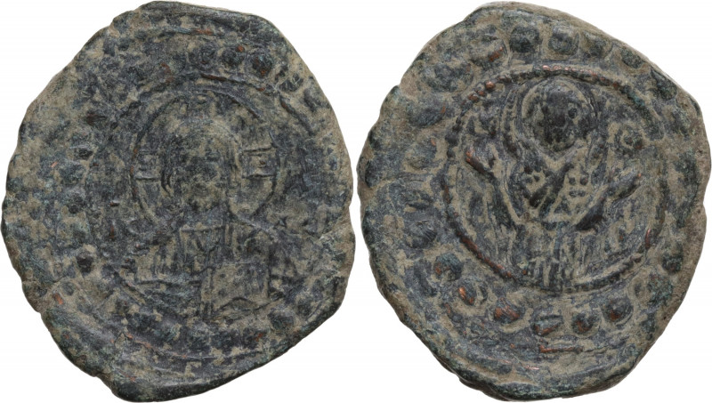 Anonymous, time of Romanus IV (1068-1071). Æ 40 Nummi (27.5mm, 8.20g). Good Fine...