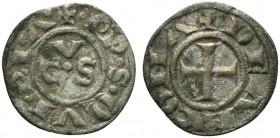 Italy, Ancona, Republic, 13th century. AR Denaro (15mm, 0.58g, 5h). VF
