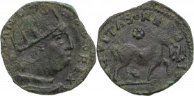 Italy, l'Aquila. Ferdinando I d'Aragona (1458-1494). Æ Cavallo (17mm, 1.70g). Near VF