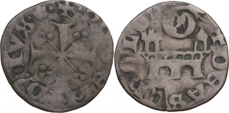 Italy, Ascoli. Republic, 13th-14th century. AR Quattrino (18mm, 0.90g). Good Fin...