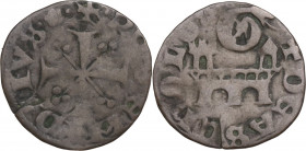 Italy, Ascoli. Republic, 13th-14th century. AR Quattrino (18mm, 0.90g). Good Fine