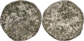 Italy, Fano. Sisto V (1585-1590). BI Baiocco (18mm, 1.10g). Fine