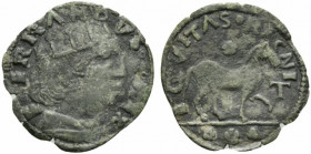 Italy, Napoli. Ferdinando I d’Aragona (1458-1494). Æ Cavallo (18mm, 1.10g, 12h). Near VF