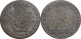 Italy, Parma. Ferdinando I di Borbone (1765-1802). 20 Soldi 1794 (24mm, 3.30g). Good Fine - near VF