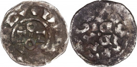 Italy, Pavia. Ottone I-II (962-967). AR Denaro (17mm, 1.00g). Good Fine