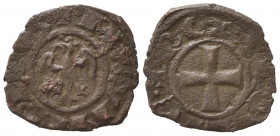 Italy, Sicily, Messina. Manfredi (1258-1266). BI Denaro (15mm, 0.70g). Good Fine