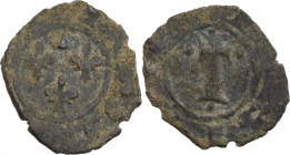 Italy, Sicily, Messina. Carlo I d’Angiò (1266-1285). BI Denaro (14.5mm, 0.70g). Good Fine