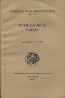 CALEY E. R. – Metrological tables. N.N.A.M. 154. New York, 1965. pp. 119, tavv. 2. Ril. editoriale. Buono stato.