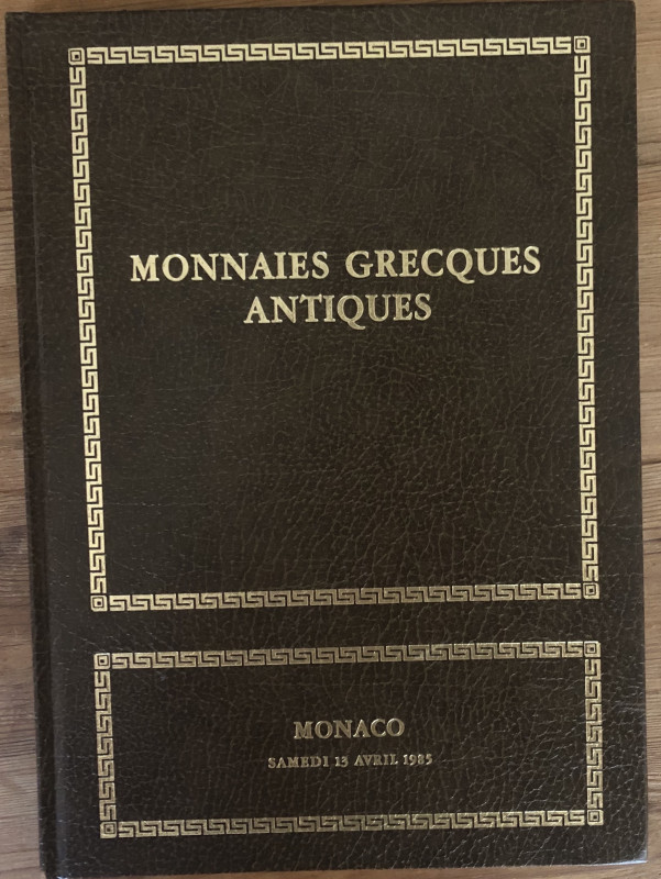 Vinchon M.J. Collection de Monnaies Grecques Antiques. Monaco 13 Avril 1985. Car...