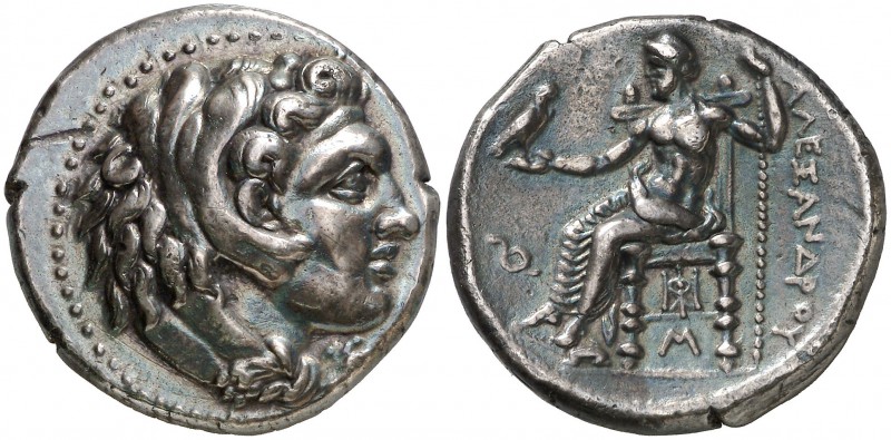 Imperio Macedonio. Alejandro III, Magno (336-323 a.C.). Babilonia. Tetradracma. ...