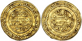 AH 516. Almorávides. Ali isn Yusuf. Almería. Dinar. (V. 1647) (Hazard 284). 3,90 g. MBC+.