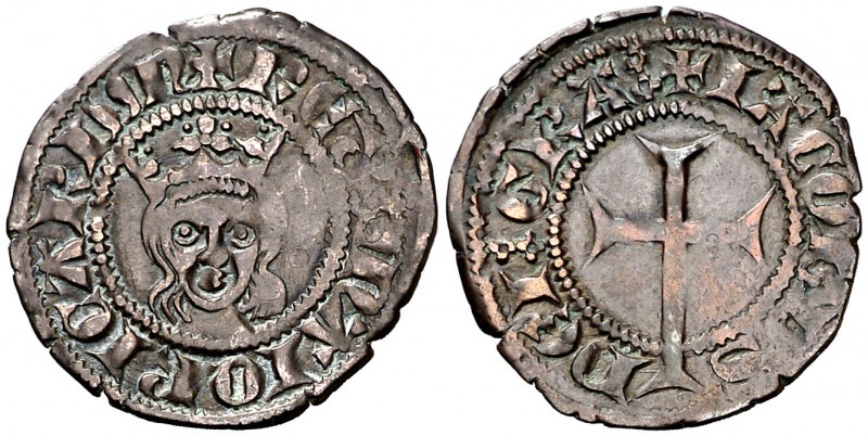 Jaume II de Mallorca (1276-1285/1298-1311). Mallorca. Diner. (Cru.V.S. 542) (Cru...