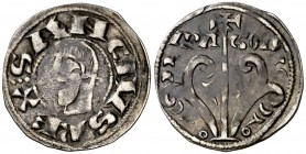 Sancho Ramírez (1063-1094). Jaca. Dinero. (Cru.V.S. 195 var). 0,93 g. Oxidaciones. MBC-.