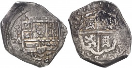 1651. Felipe IV. Madrid. A. 8 reales. (Cal. 292). En cápsula de la NGC como AU55. Atractiva. Ex Stack's Bowers 16/08/2016, nº 21512. Rara. EBC-.