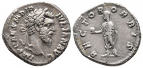 DIDIUS JULIANUS, 193 AD. AR Denarius (17,8mm, 2,94g). Obv: IMP CAES M DID IVLIAN AVG, laureate head right Rev: RECTOR ORBIS, Didius Julianus standing ...