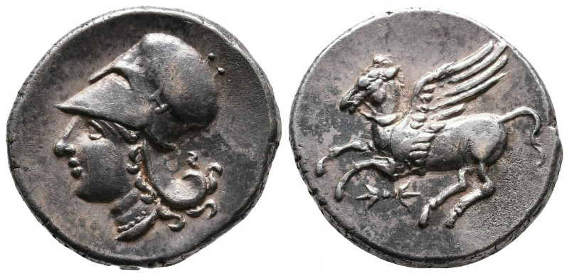 Sicily, Syracuse. Agathokles. Circa 304-289 BC. AR Stater. (21,1mm, 8.43g) Obv: ...