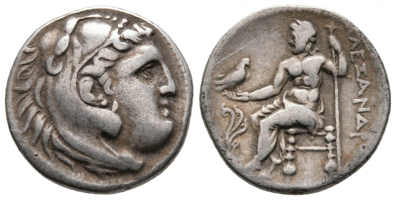 KINGS of MACEDON. Alexander III 'the Great'. Circa 325-323/2 BC. AR 
Drachm (18....