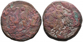 PTOLEMAIC KINGS of EGYPT. Ptolemy II Philadelphos. 285-246 BC. Æ Drachm (26,8mm,63,82 g.). Alexandreia mint. Post-Reform, Series 3. Struck circa 261/0...