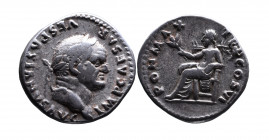 Vespasianus AD 69-79, Rome Mint, AD 75.
Laureate head of Vespasianus right, IMP CAESAR VESPASIANVS AVG counterclockwise;
Securitas seated left, restin...